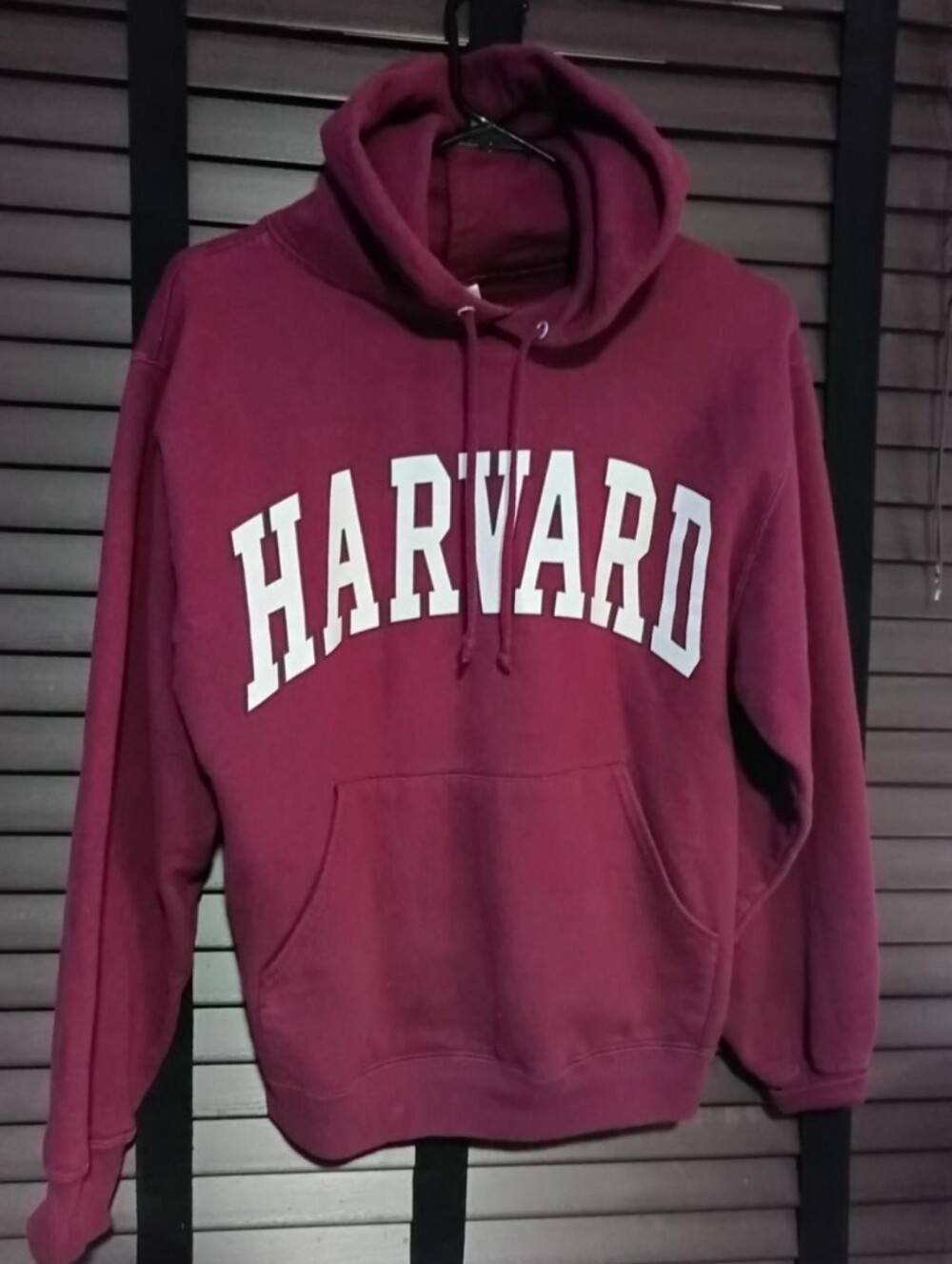 Harvard University Maroon Hoodie Sweatshirt - Classic Collegiate Pullover